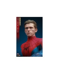 Spider-Man (New Red and Blue Suit) (Deluxe Version) Spider-Man: No Way Home Figura Movie Masterpiece 1/6