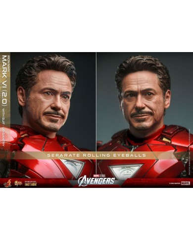 Iron Man Mark VI (2.0) with Suit-Up Gantry