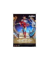 Iron Man Mark VI (2.0) with Suit-Up Gantry