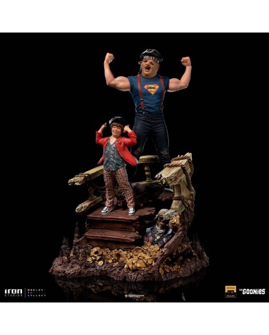 Sloth and Chunk - The Goonies Estatua Deluxe Art Scale 1/10