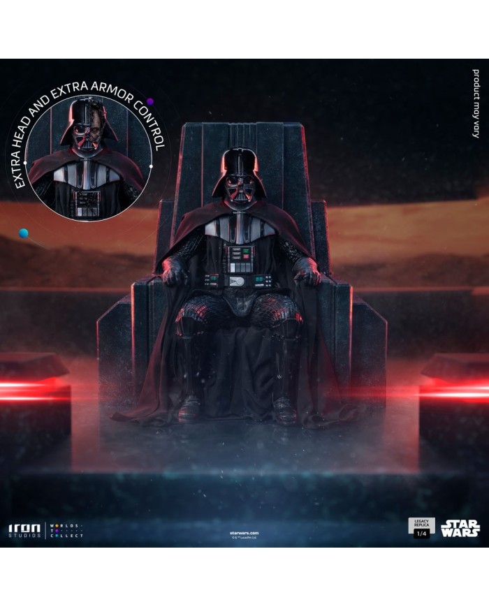 Darth Vader on Throne - Star Wars Estatua Legacy Replica 1/4