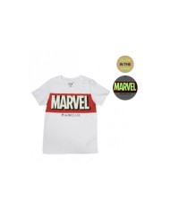 CAMISETA CORTA PREMIUM GLOW IN THE DARK MARVEL TALLA CAMISETA NIÑO TALLA 128 - 8 AÑOS