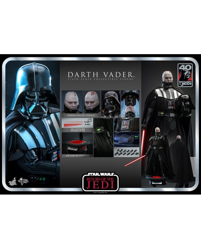 Darth Vader™ (Return of the Jedi 40th Anniversary Collection) Sixth Scale Figure by Hot Toys