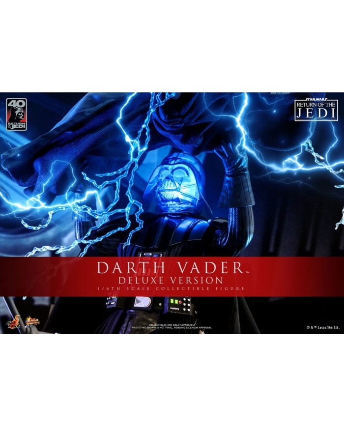Darth Vader™ (Deluxe Version) (Return of the Jedi 40th Anniversary Collection) Sixth Scale Figure by Hot Toys
