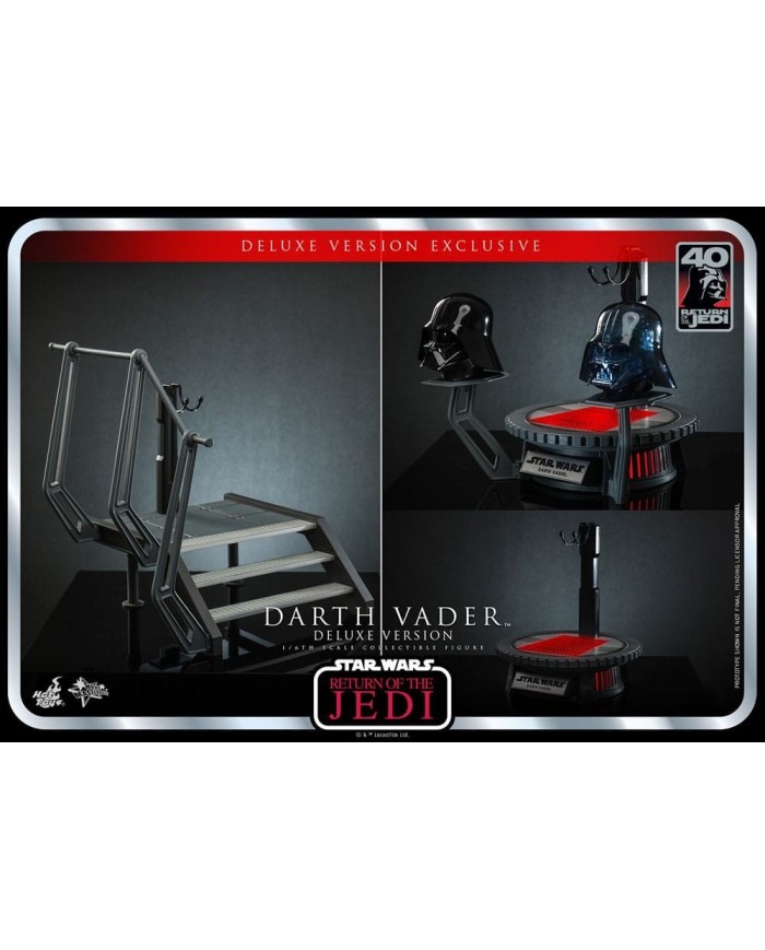 Darth Vader™ (Deluxe Version) (Return of the Jedi 40th Anniversary Collection) Sixth Scale Figure by Hot Toys