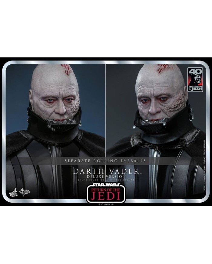 Darth Vader™ (Deluxe Version) (Return of the Jedi 40th Anniversary Collection) Sixth Scale Figure by Hot Toys
