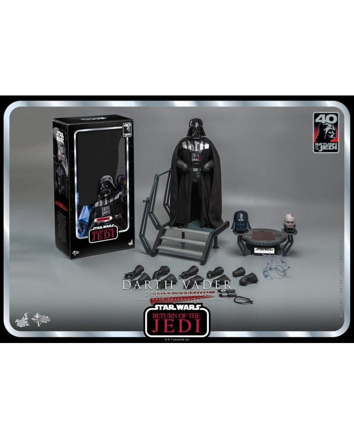 Darth Vader™ (Deluxe Version) (Return of the Jedi 40th Anniversary Collection) Sixth Scale Figure by Hot Toys
