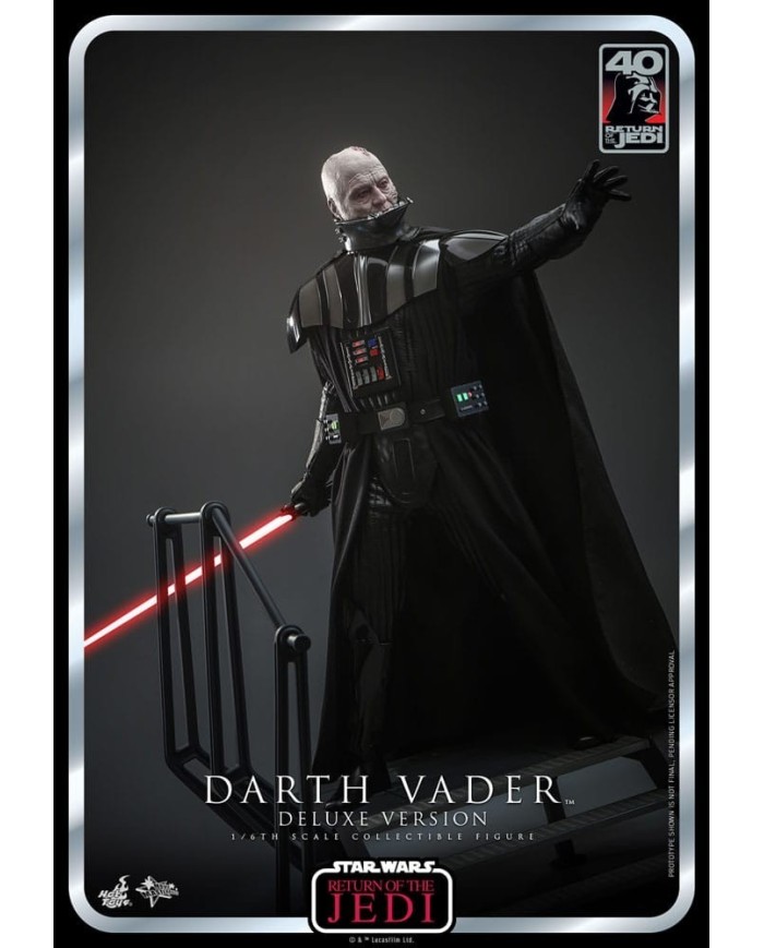 Darth Vader™ (Deluxe Version) (Return of the Jedi 40th Anniversary Collection) Sixth Scale Figure by Hot Toys