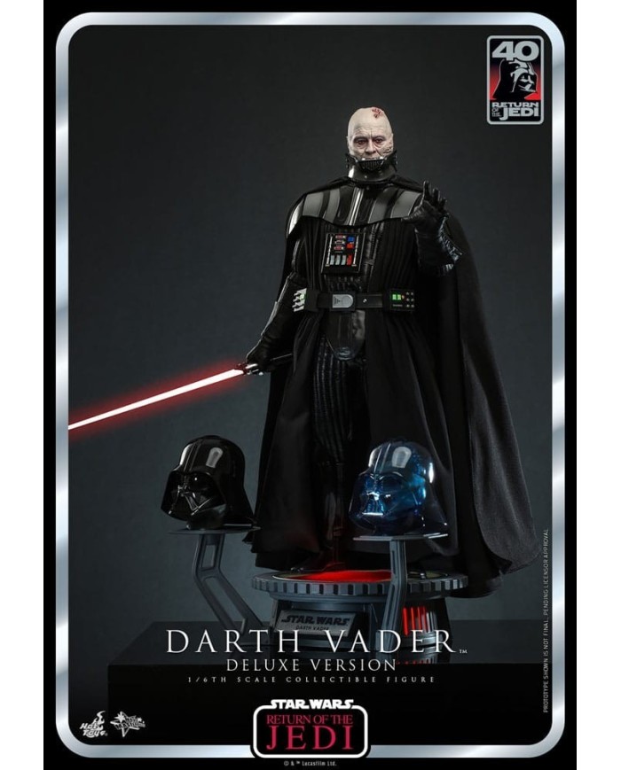 Darth Vader™ (Deluxe Version) (Return of the Jedi 40th Anniversary Collection) Sixth Scale Figure by Hot Toys