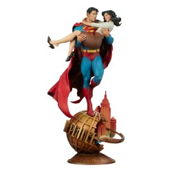 Superman & Lois Lane DC Comics Diorama