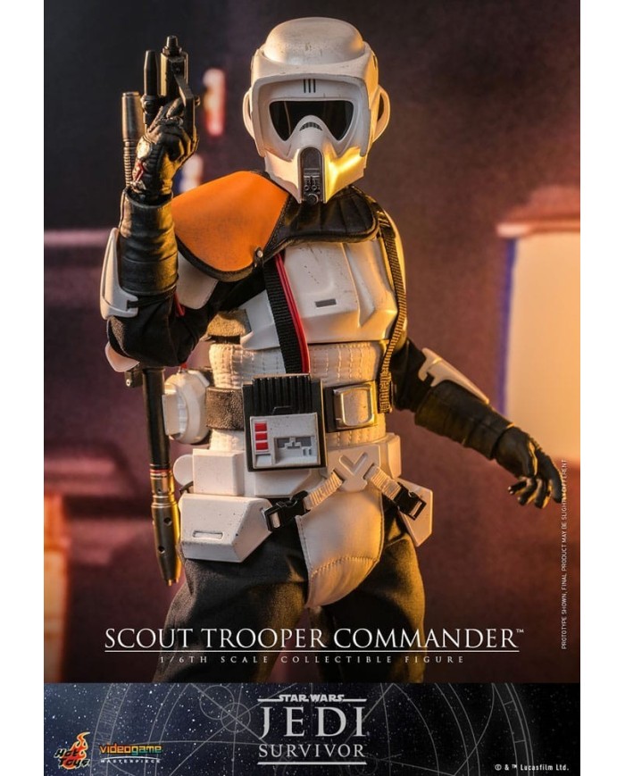 Scout Trooper Commander™ Sixth Scale Figure by Hot Toys