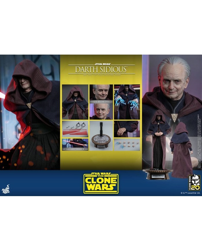 Darth Sidious™ Sixth Scale Figure by Hot Toys