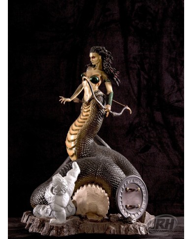 MEDUSA CURSE OF BEAUTY Polystone Statue ARH