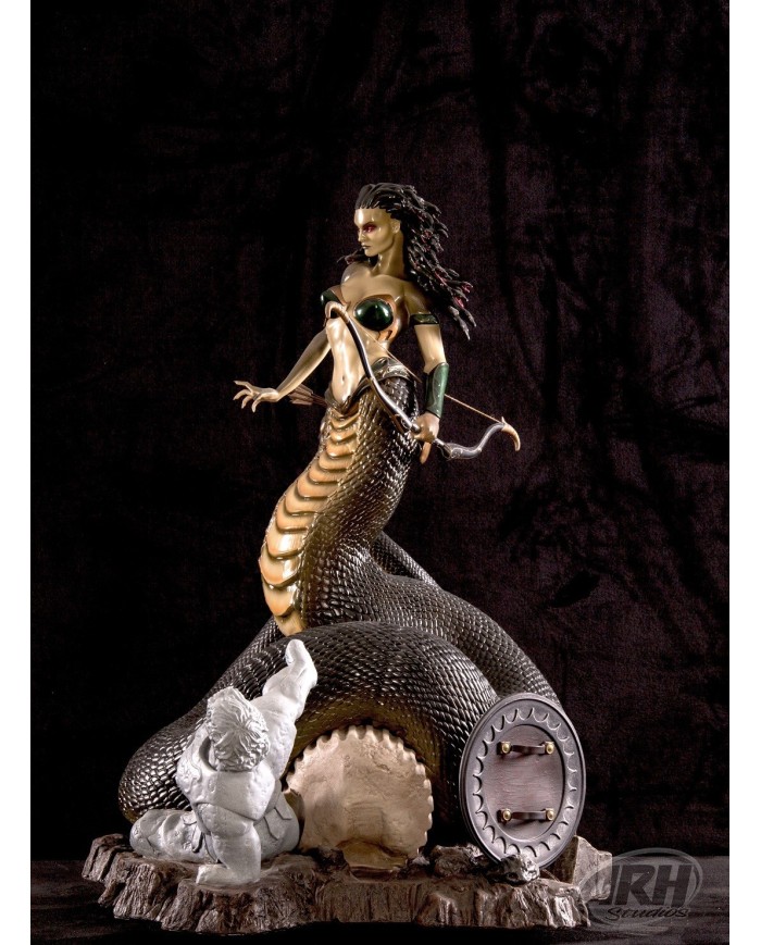 MEDUSA CURSE OF BEAUTY Polystone Statue ARH