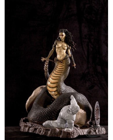 MEDUSA CURSE OF BEAUTY Polystone Statue ARH
