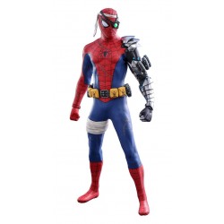 Cyborg Spider-Man Suit 2021 Toy Fair Exclusive Spider-Man Figura Videogame Masterpiece 1/6