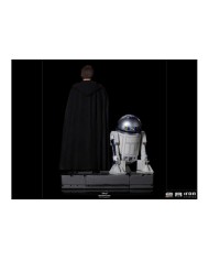 Luke Skywalker, R2-D2 & Grogu Star Wars The Mandalorian Estatua Legacy Replica 1/4