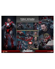 Tony Stark (Mark VII Suit-Up Version) Los Vengadores Figura Movie Masterpiece 1/6
