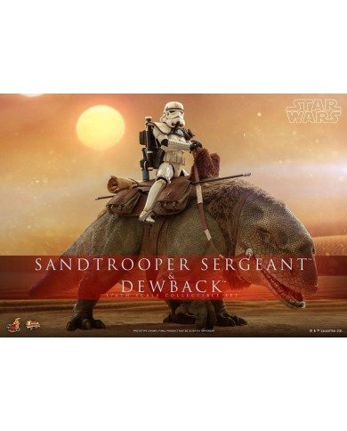 Sandtrooper Sergeant & Dewback Star Wars Episode IV Pack de 2 Figuras 1/6