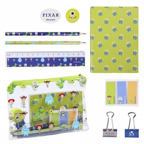 Set Papelería Escolar Pixar