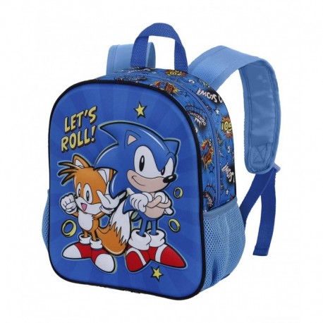 SONIC Mochila 3D Pq Lets roll