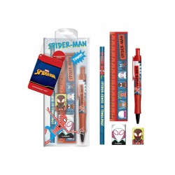 Set Papelería Escolar Spider-Man Sketch - Stationery Set