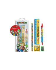 Super Mario Juego de 5 Piezas Para Escribir