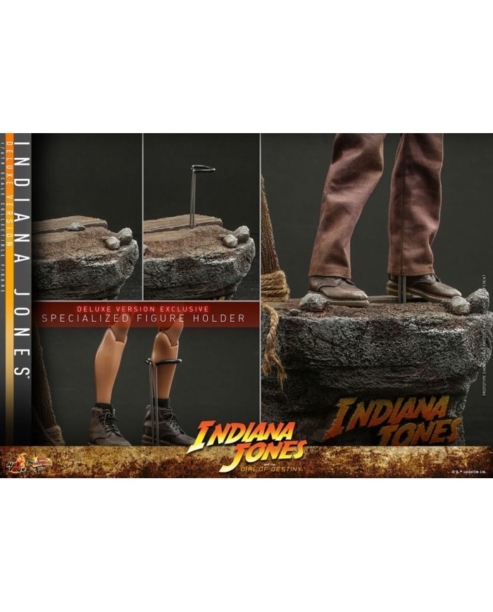 Indiana Jones (Deluxe Version) Figura Movie Masterpiece 1/6
