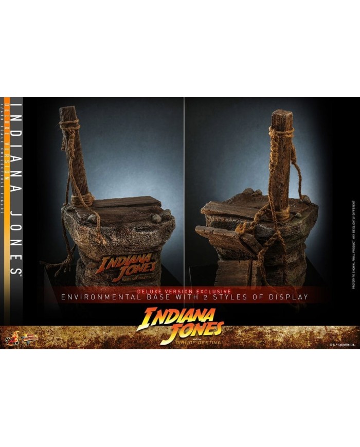 Indiana Jones (Deluxe Version) Figura Movie Masterpiece 1/6