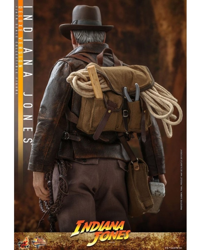 Indiana Jones (Deluxe Version) Figura Movie Masterpiece 1/6