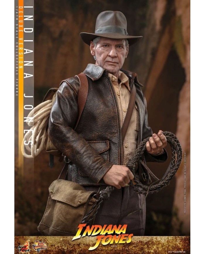 Indiana Jones (Deluxe Version) Figura Movie Masterpiece 1/6