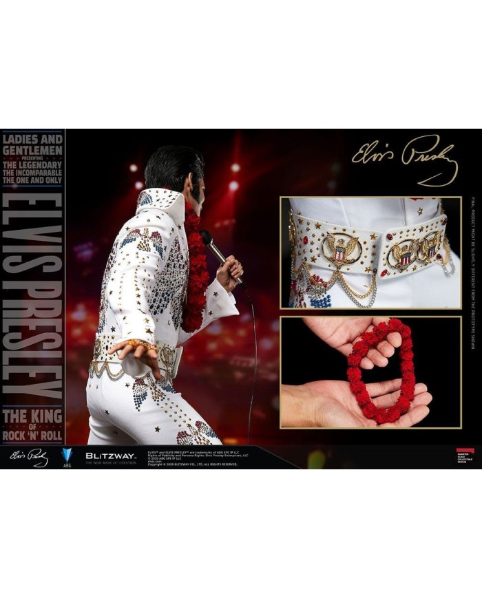Elvis Aaron Presley - Elvis Presley Estatua 1/4 Hybrid Superb Scale