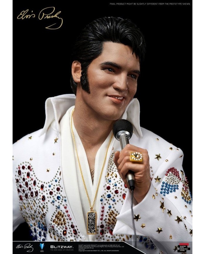 Elvis Aaron Presley - Elvis Presley Estatua 1/4 Hybrid Superb Scale