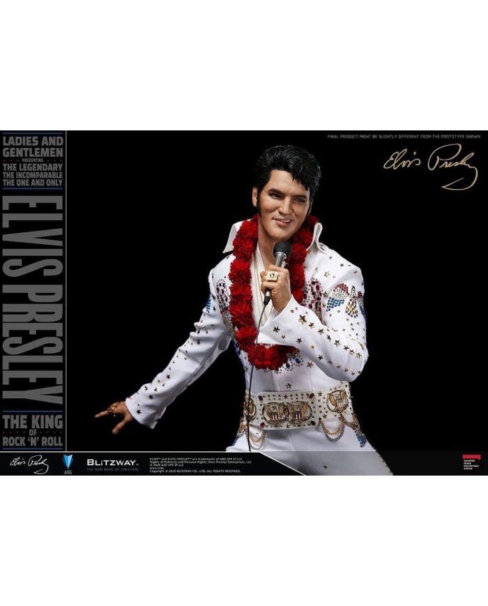 Elvis Aaron Presley - Elvis Presley Estatua 1/4 Hybrid Superb Scale