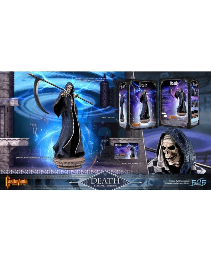 Death Castlevania Symphony of the Night Estatua