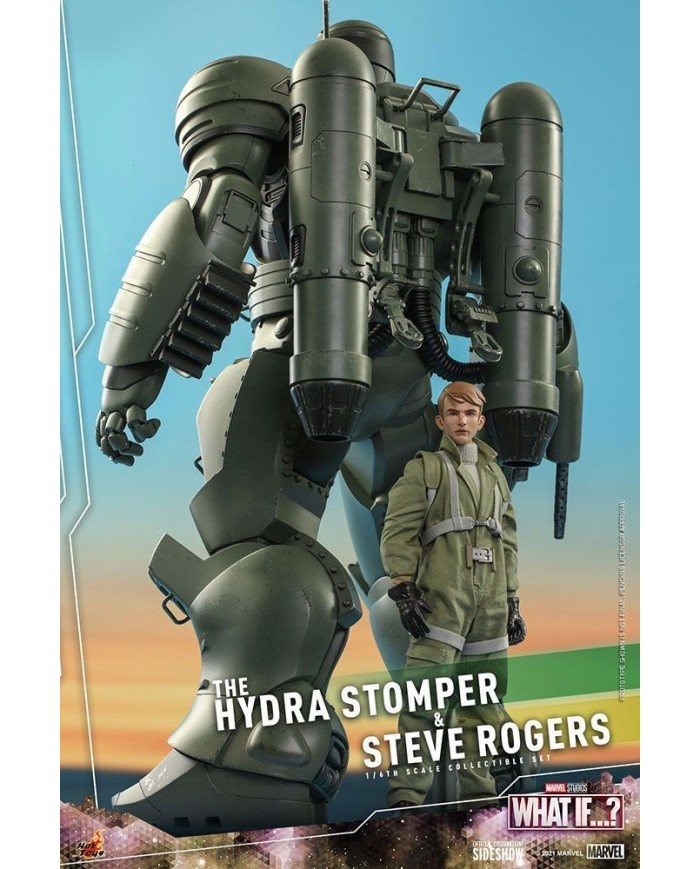 Steve Rogers & The Hydra Stomper 28 - What If...? Figuras 1/6