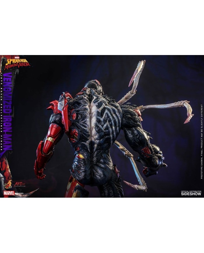 Venomized Iron Man - Marvel's Spider-Man: Maximum Venom Figura Artist Collection 1/6