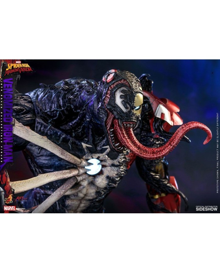 Venomized Iron Man - Marvel's Spider-Man: Maximum Venom Figura Artist Collection 1/6