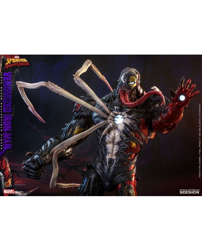Venomized Iron Man - Marvel's Spider-Man: Maximum Venom Figura Artist Collection 1/6