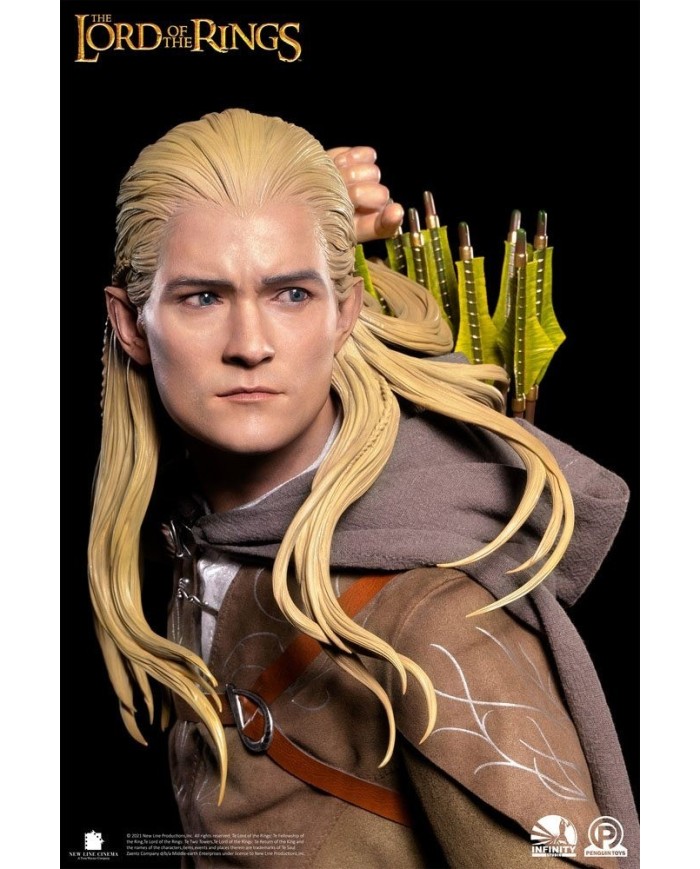Legolas Premium Edition El Señor de los Anillos Estatua 1/2 Master Forge Series