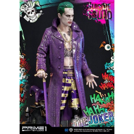 The Joker Exclusive - Escuadrón Suicida Estatua 1/3