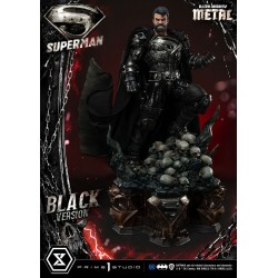 Superman Black Version DC Comics Estatua 1/3