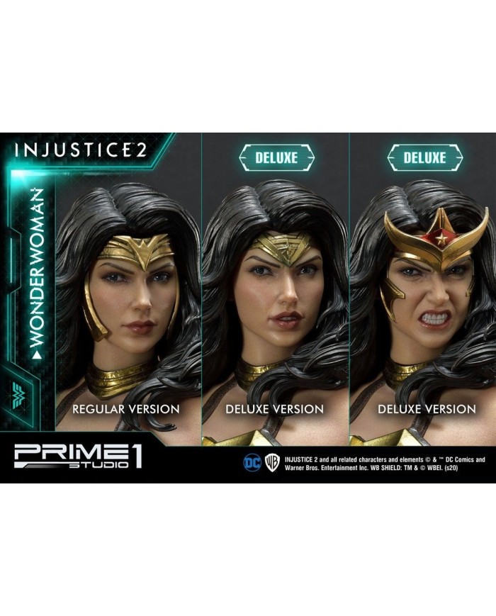 Wonder Woman Deluxe Version Injustice 2 Estatua 1/4
