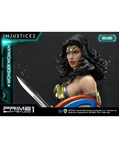 Wonder Woman Deluxe Version Injustice 2 Estatua 1/4