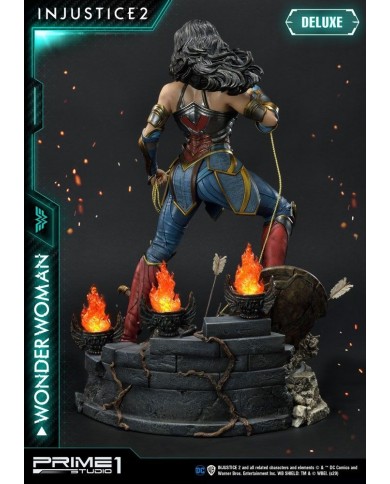 Wonder Woman Deluxe Version Injustice 2 Estatua 1/4