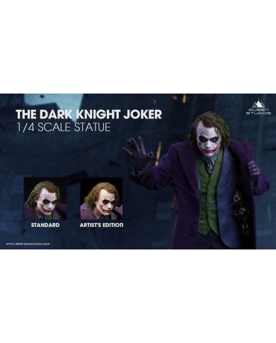 Heath Ledger Joker Artists Edition - The Dark Knight Estatua 1/4