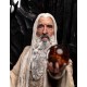 Saruman the White on Throne - El Señor de los Anillos Estatua 1/6