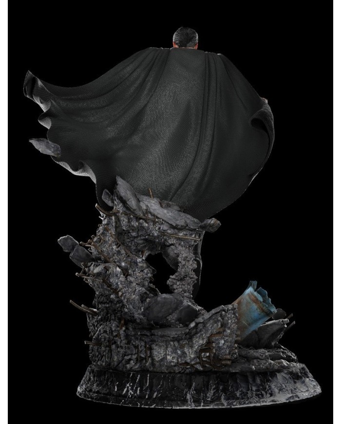 Superman Black Suit La Liga de la Justicia de Zack Snyder Estatua 1/4