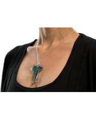 Broche & Collar Hoja élfica (Plata de ley) El Señor de los Anillos Réplica 1/1