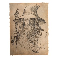 Litografia Portrait of Gandalf the Grey